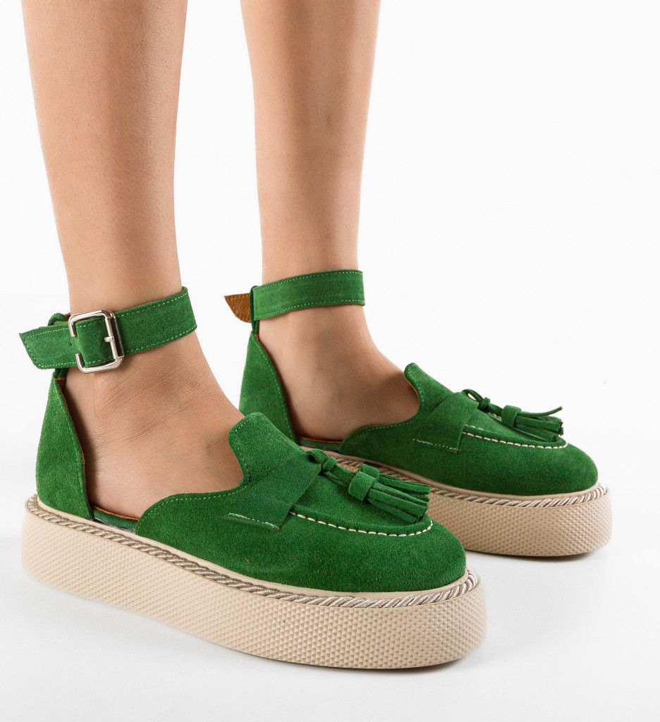 Pantofi Casual Cestus Verzi | Confort și Stil - imagine 2