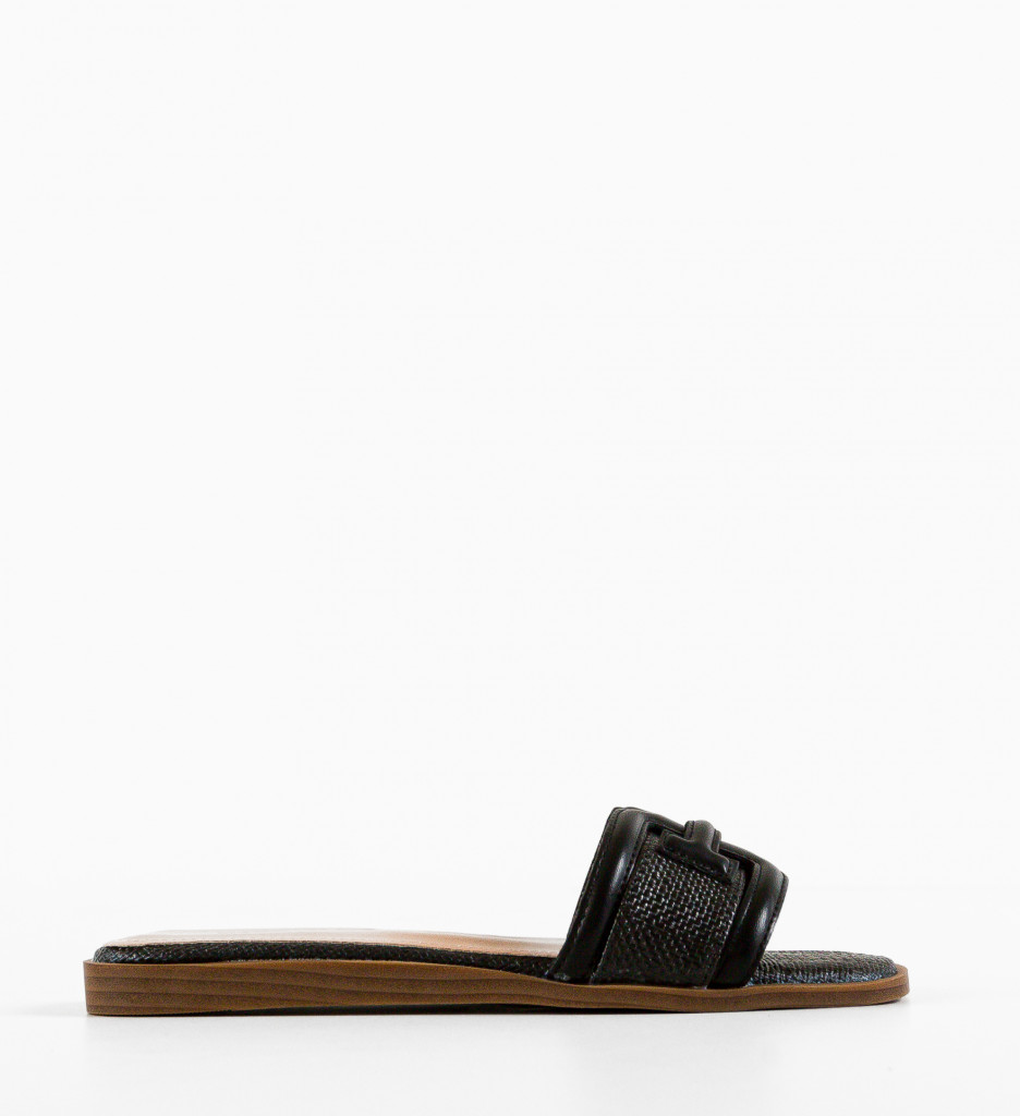 Papuci Dama Stomp Negri - Confort si Stil - imagine 5