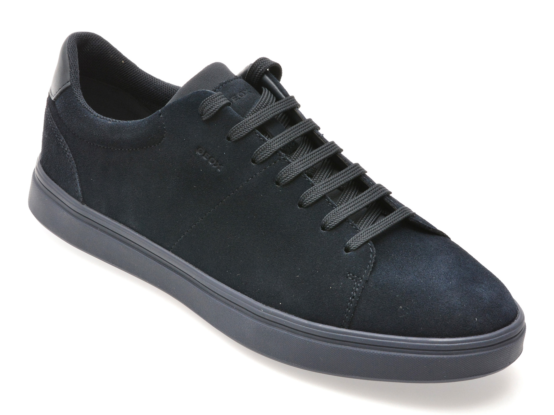 Geox Pantofi Sport Bleumarin Piele Intorsă