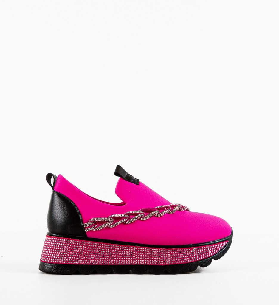 Sneakers Dama Andala Fuchsia | Confort și Stil - imagine 5