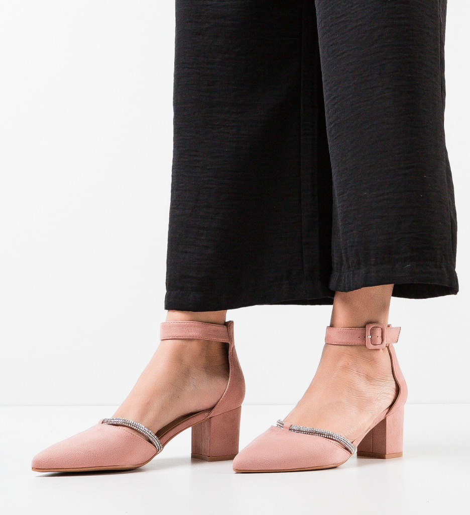 Pantofi Oficia Roz - Eleganță la Birou