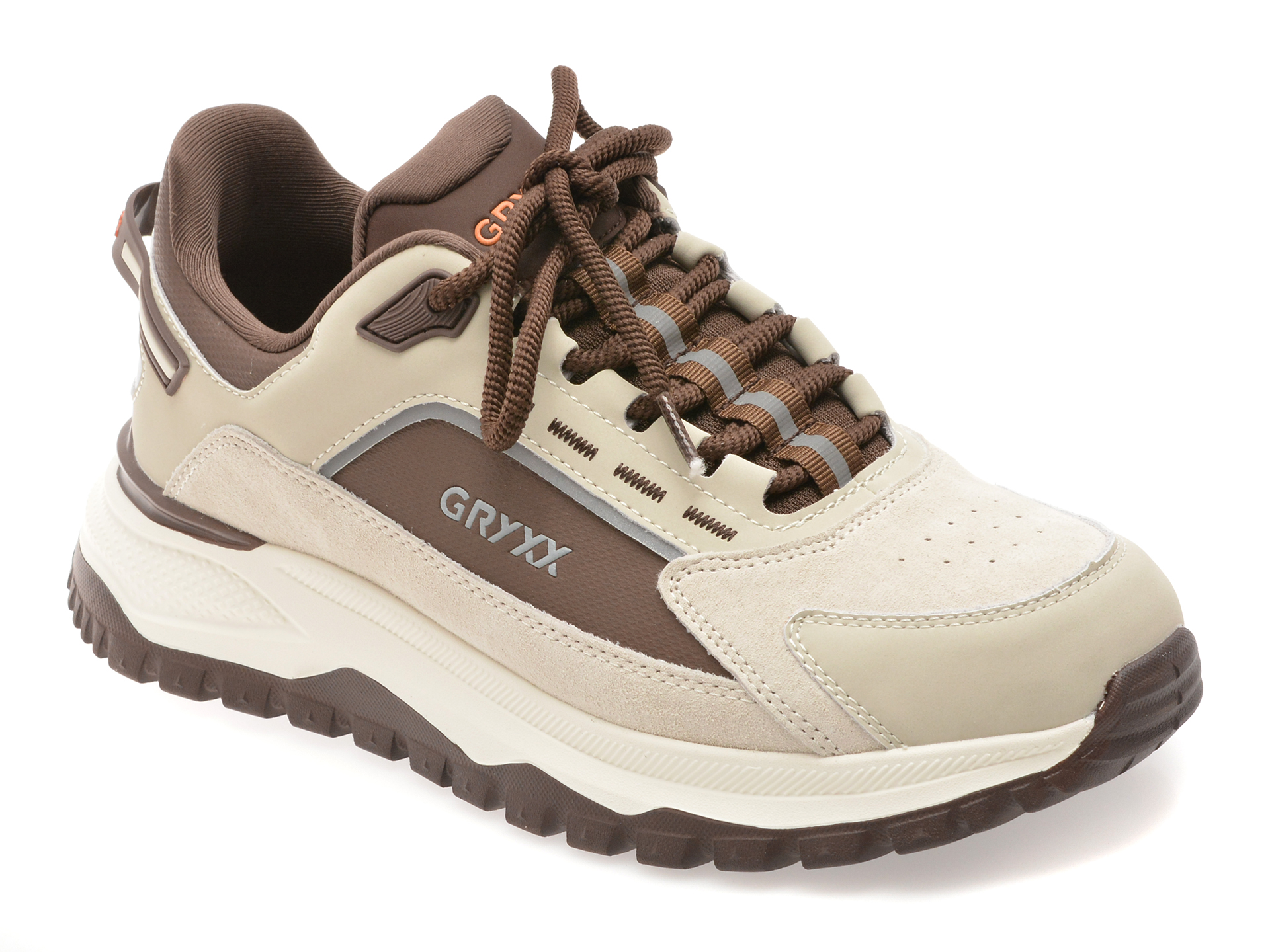 Pantofi Sport GRYXX Gri Piele Ecologică