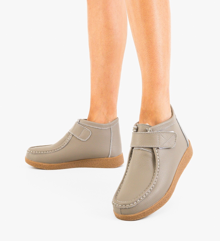 Pantofi Casual Debir Gri - Confort și Stil Zilnic - imagine 4