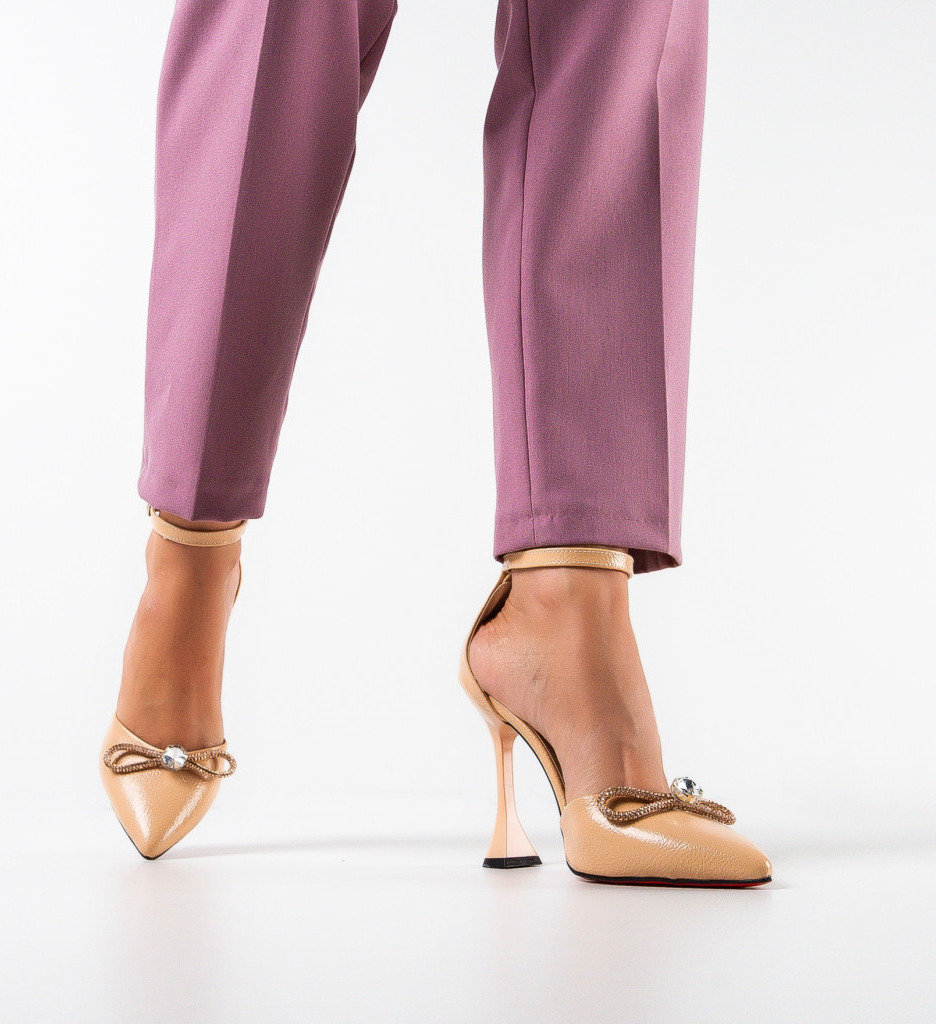 Pantofi Dama Dyfuser Bej | Eleganță și Confort - imagine 2