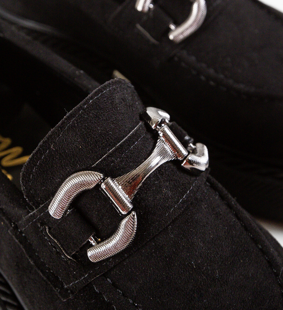 Pantofi Casual Selvie Negri | Confort și Stil - imagine 8