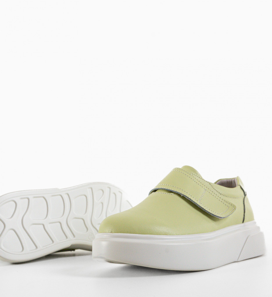 Pantofi Casual Dama Galbeni Slamet - Confort - imagine 6