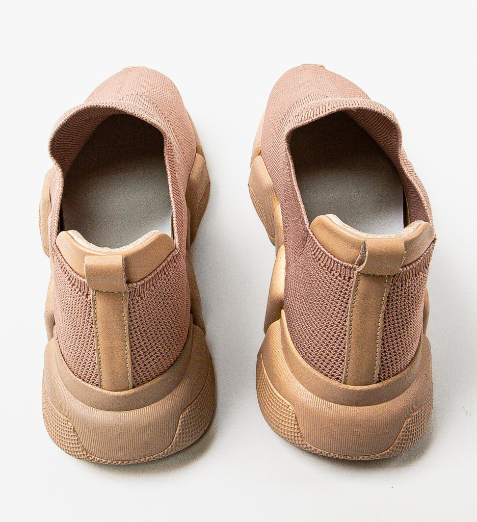 Sneakers Zuper Bej - Confort și Stil Urban - imagine 8