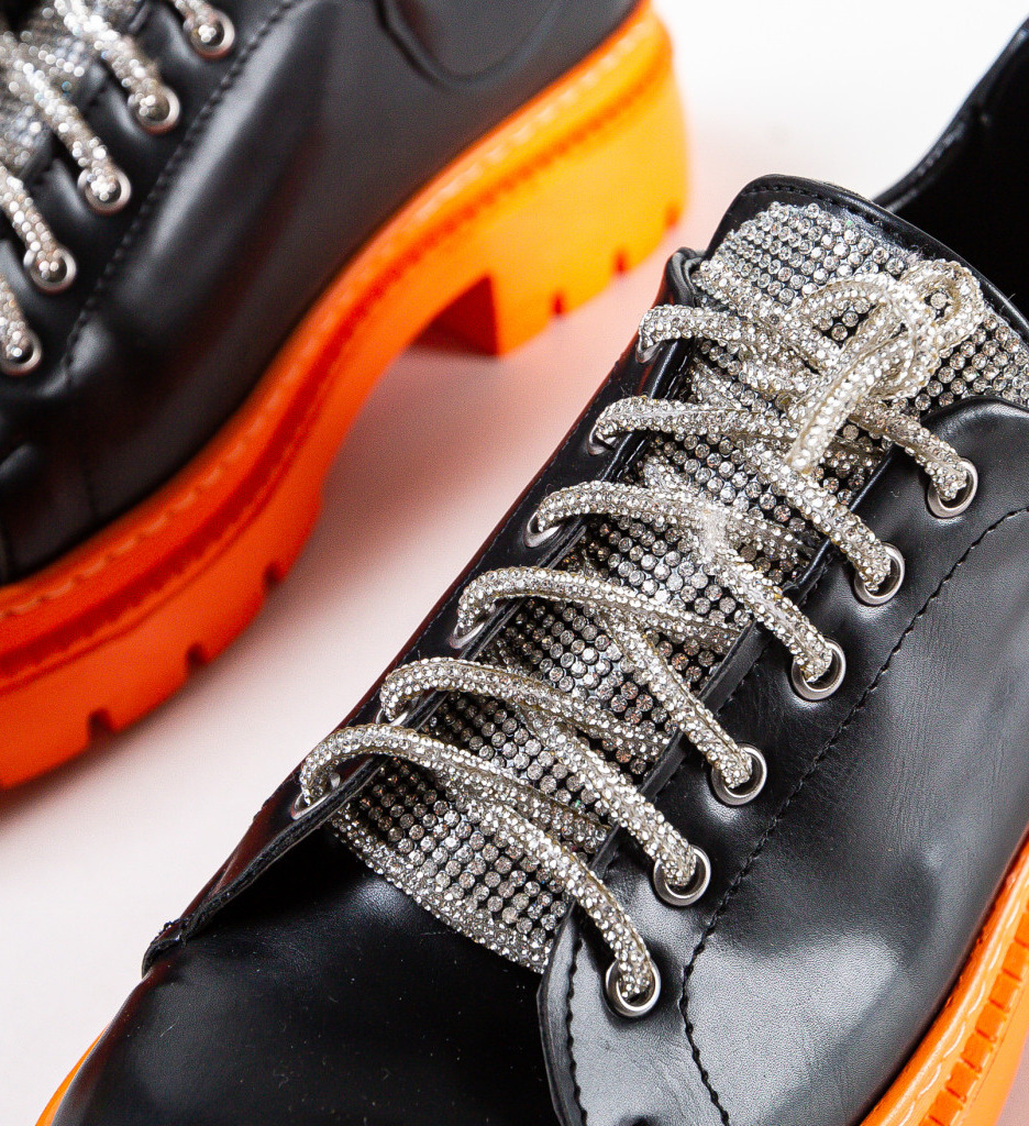 Pantofi Casual Dama Negri - Confort Stilat - imagine 6