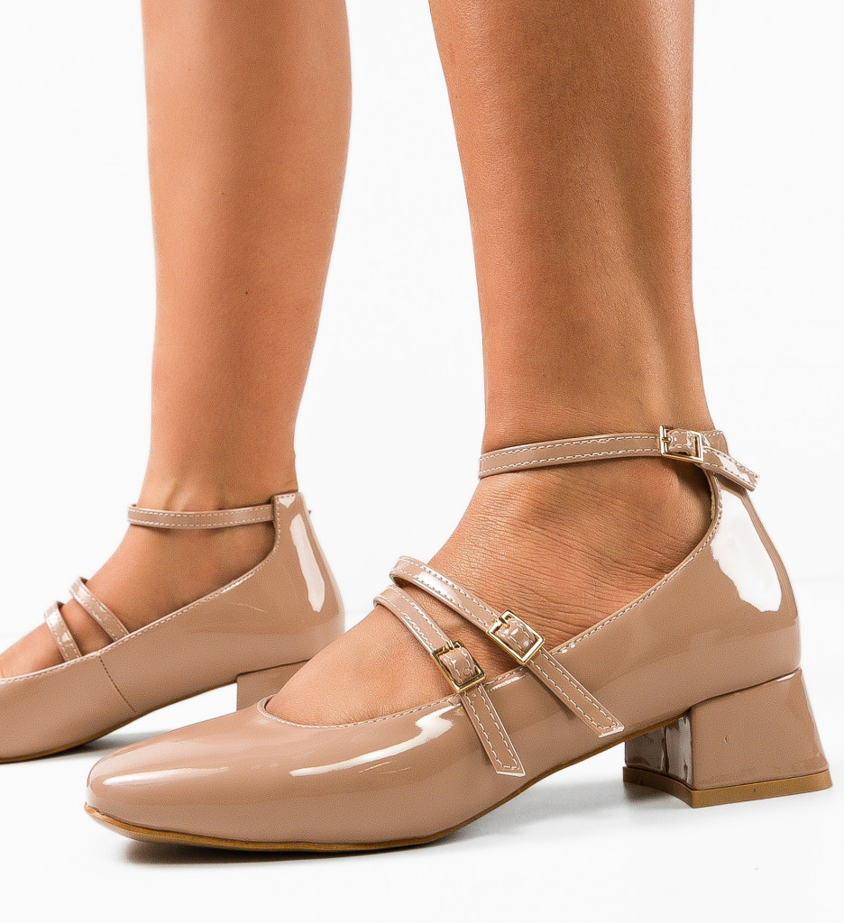 Pantofi dama Bern Nude - Eleganță și Confort - imagine 2