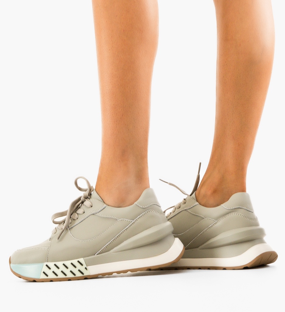 Sneakers Dama Vega Turcoaz - Confort și Stil - imagine 3