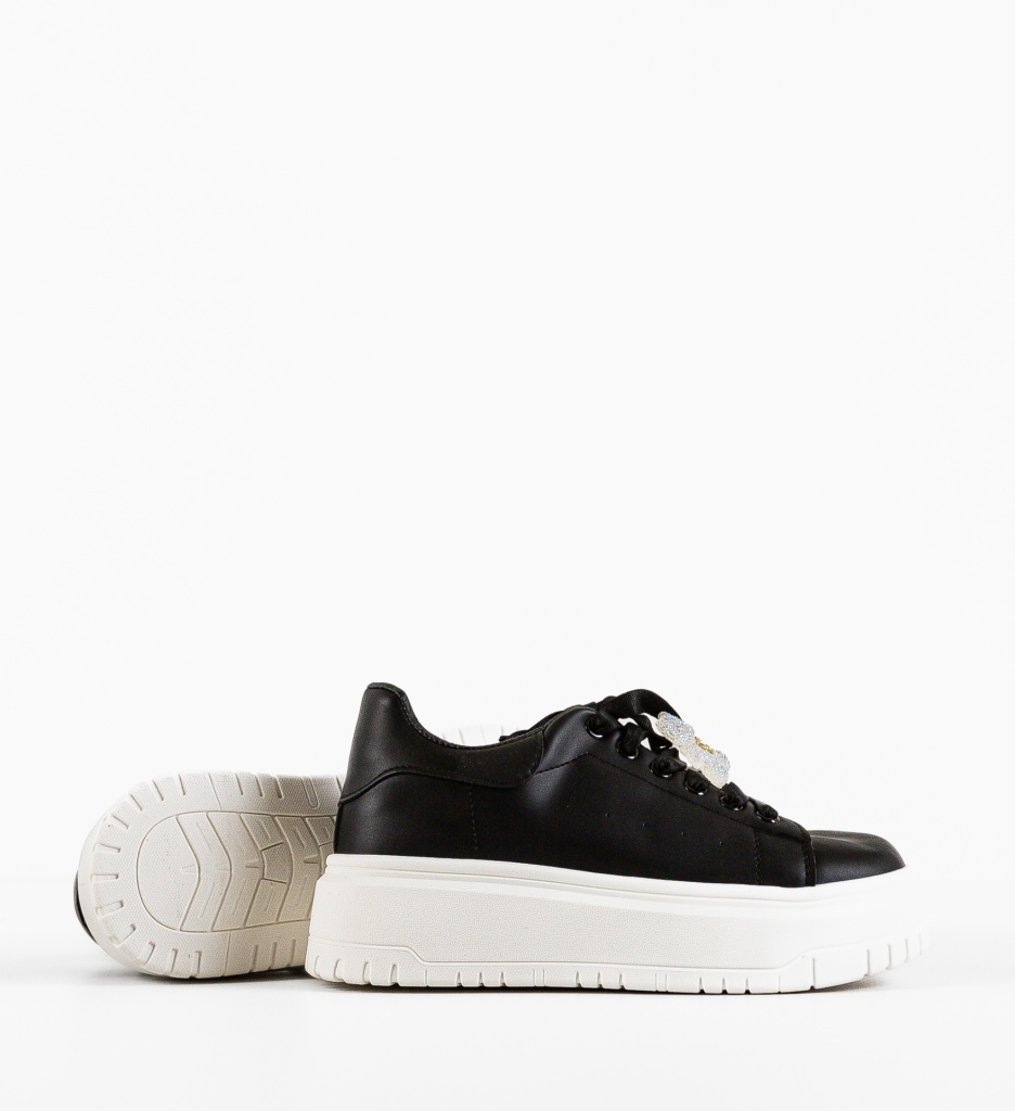 Sneakers Dama Hydra Negri | Stil și Confort - imagine 5
