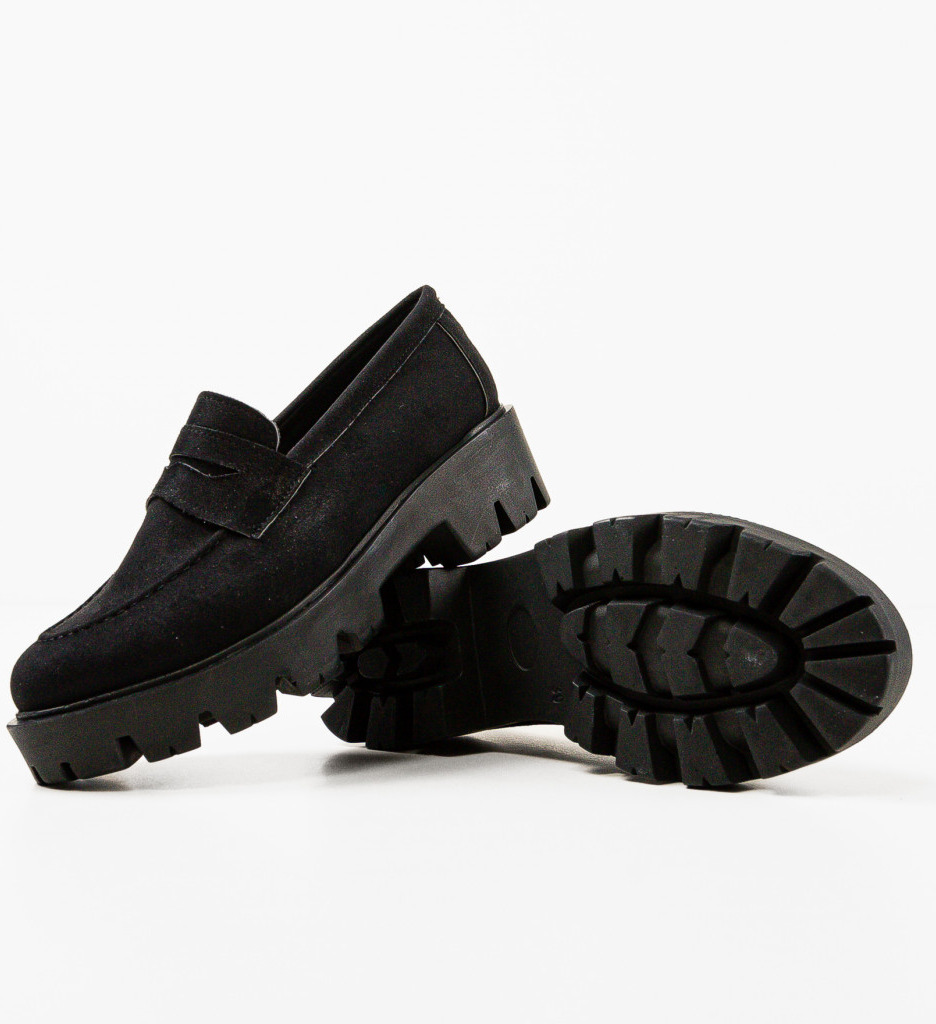 Pantofi Casual Dama Gyna Negri - Confort si Stil - imagine 5