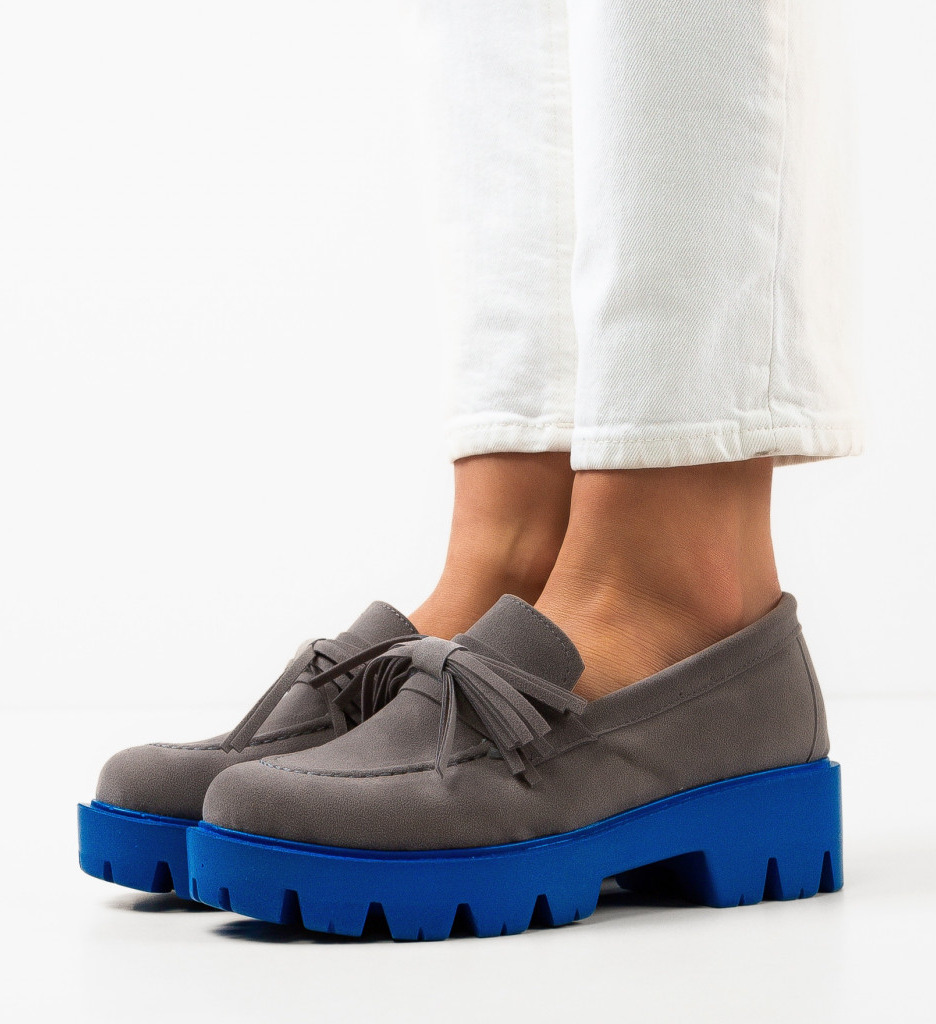 Pantofi Casual Sigvald Gri | Stil și Confort - imagine 4