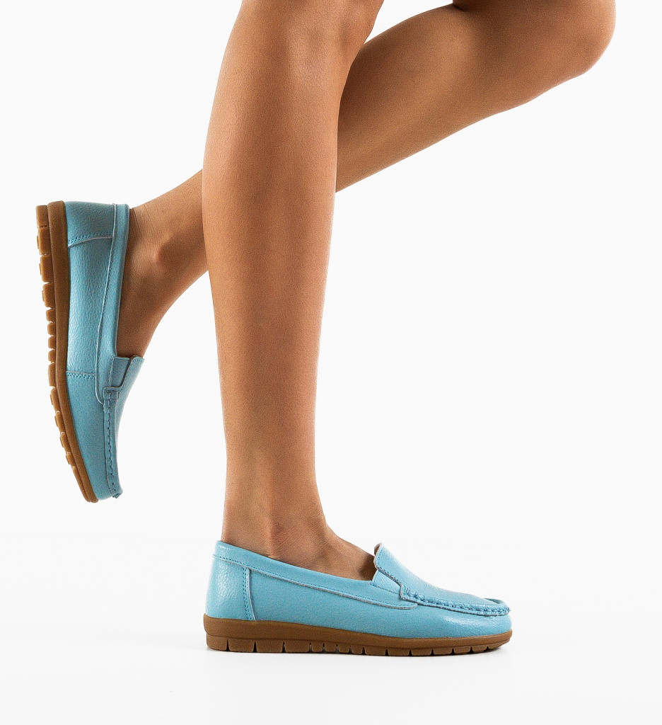 Pantofi Kives Albastri | Stil si Confort Zilnic - imagine 3