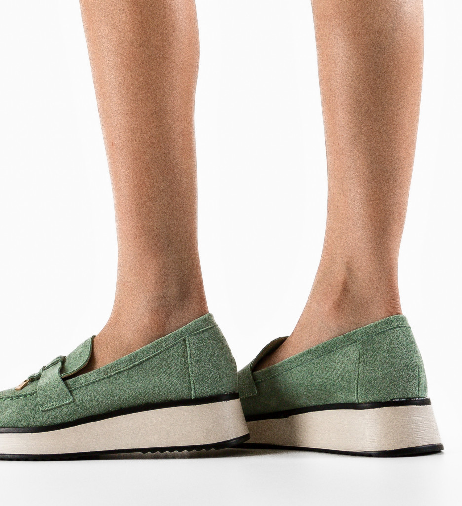 Pantofi Cabrera Verzi | Confort și Eleganță Casual - imagine 3