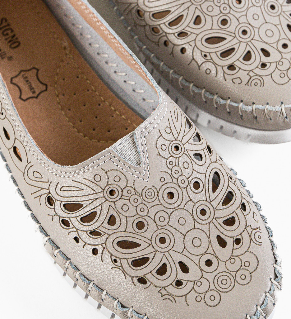 Pantofi Casual Fytay Gri | Confort și Stil Zilnic - imagine 8
