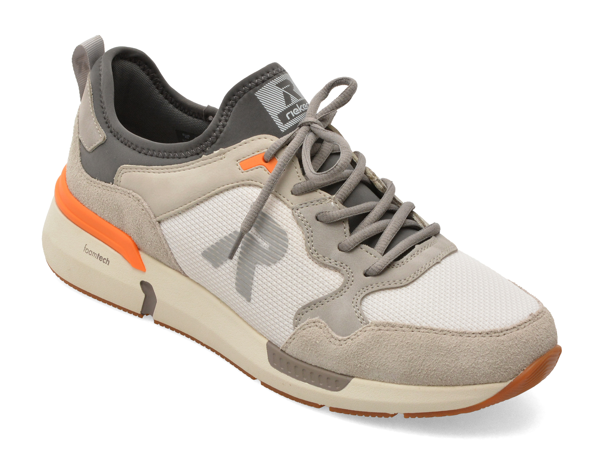 Pantofi Sport Rieker Gri U1405 Confortabili