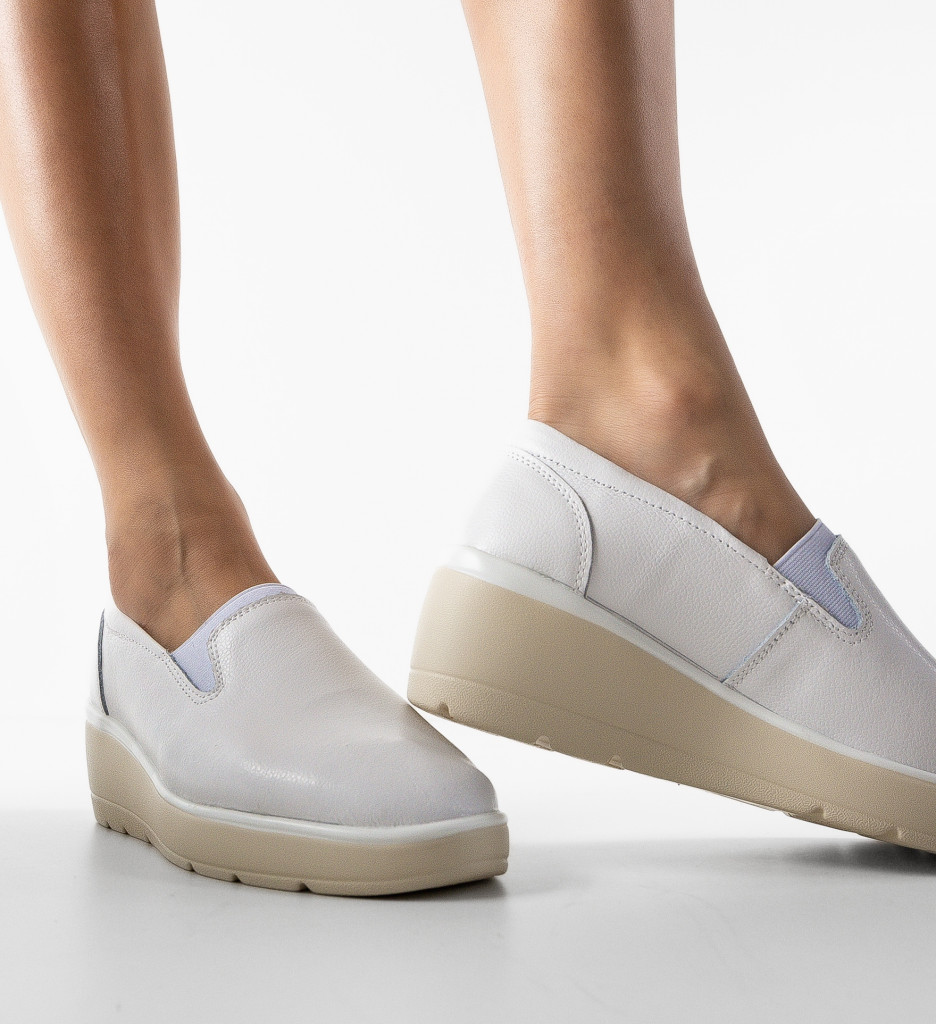 Pantofi Casual Yanam Albi - Confort și Stil - imagine 5