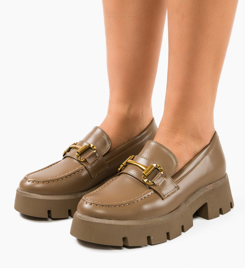 Pantofi Casual Spencer Khaki | Stil și Confort - imagine 4