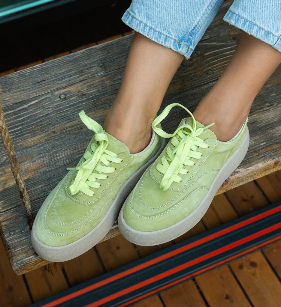 Sneakers Dama Brittni Verzi - Confort și Stil - imagine 4
