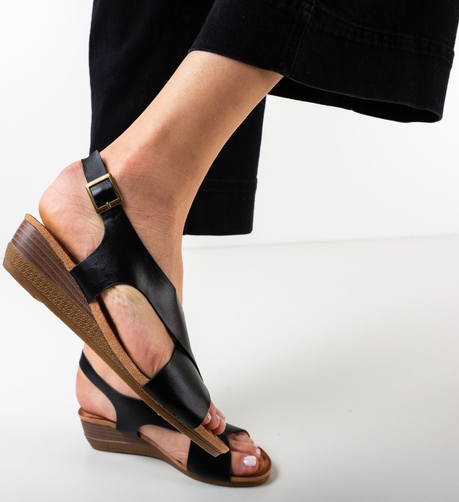 Platforme Dagol Negre - Stil și Confort - imagine 2