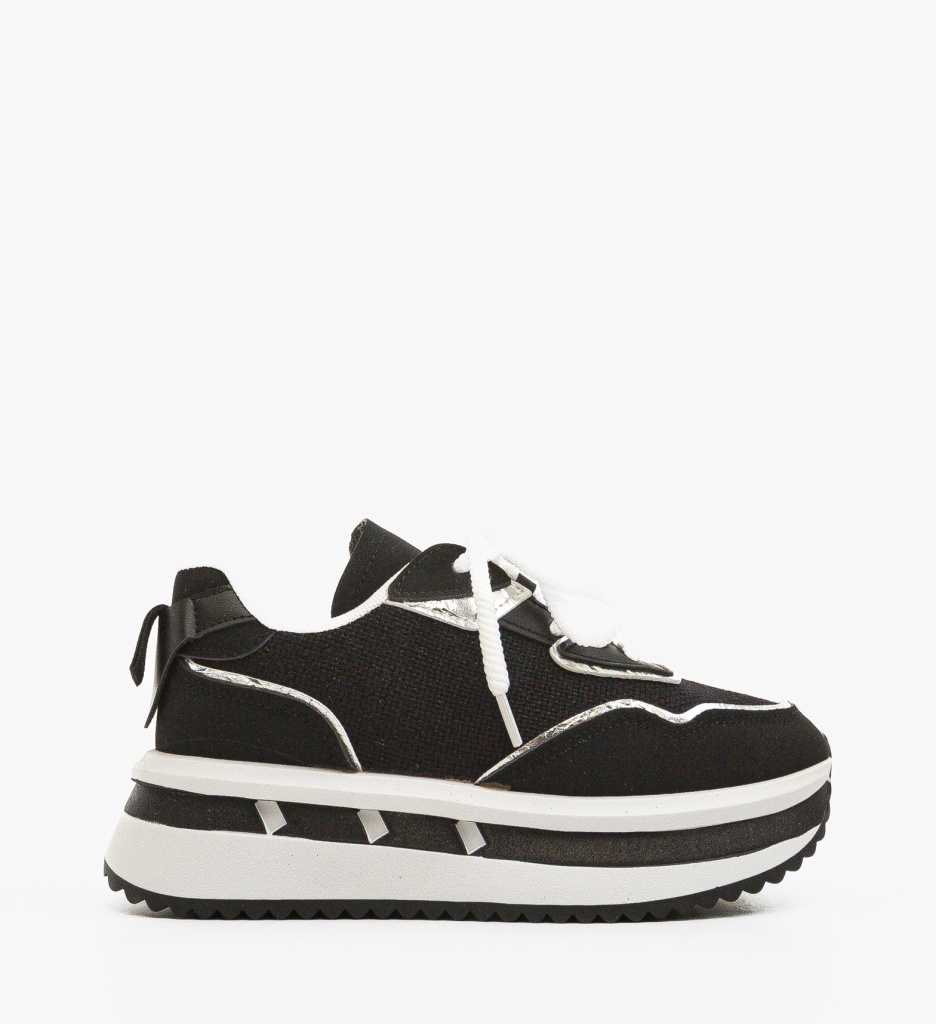 Sneakers Dama Wilson Negri | Confort & Stil - imagine 5