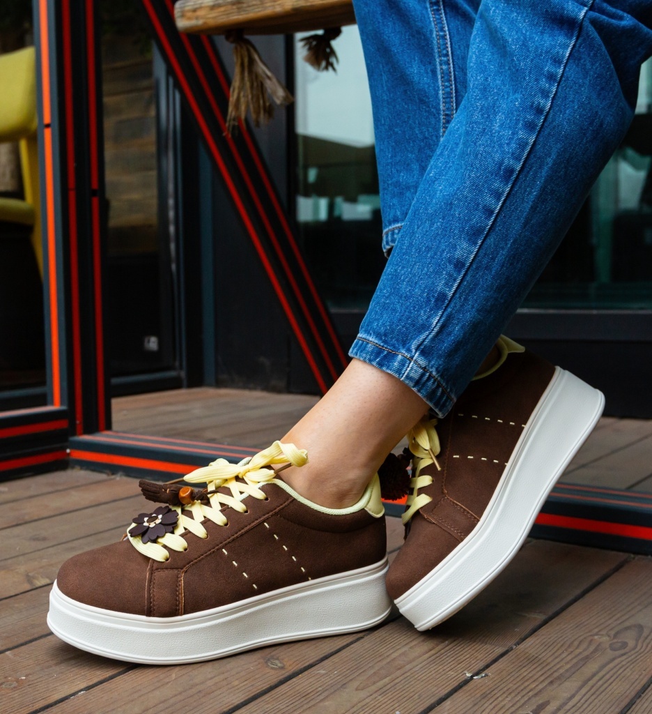 Sneakers Dama Kukar Maro Confort și Stil - imagine 3