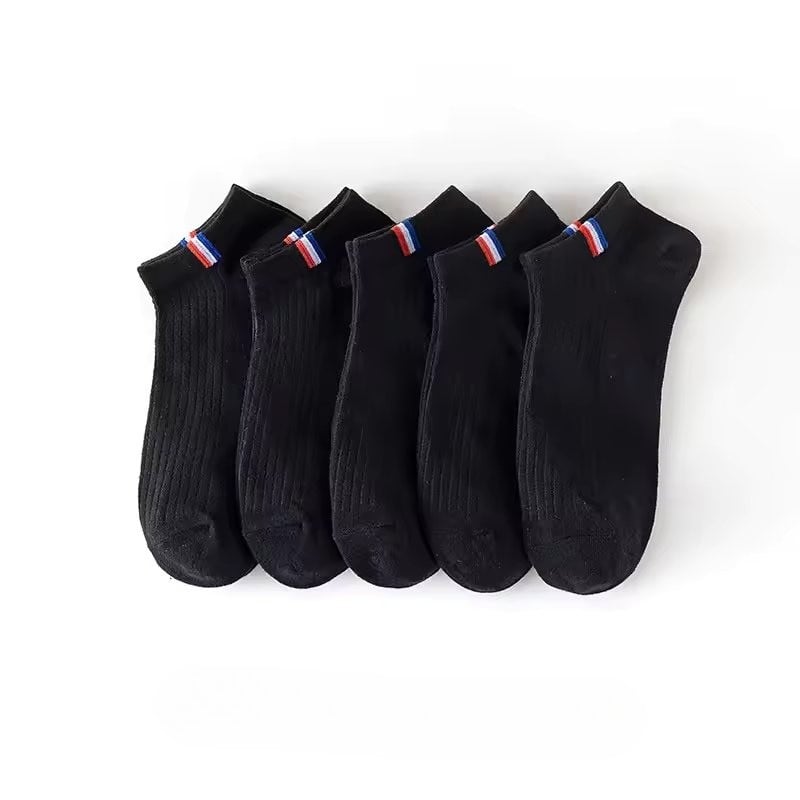 Set 5 Sosete Barbati Picadili Negre Confortabile