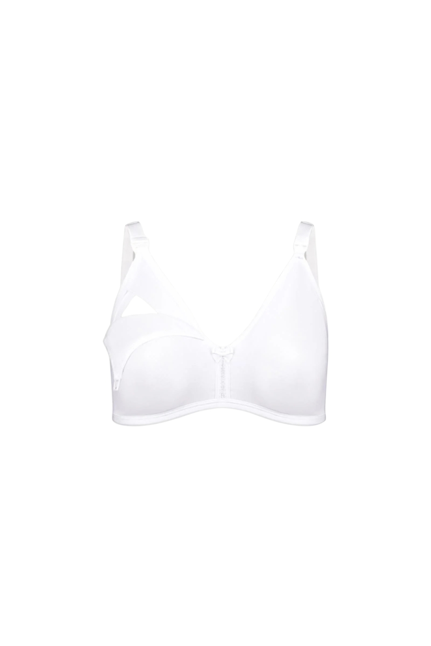 Sutien alăptare Picadili Alb, confortabil - imagine 3