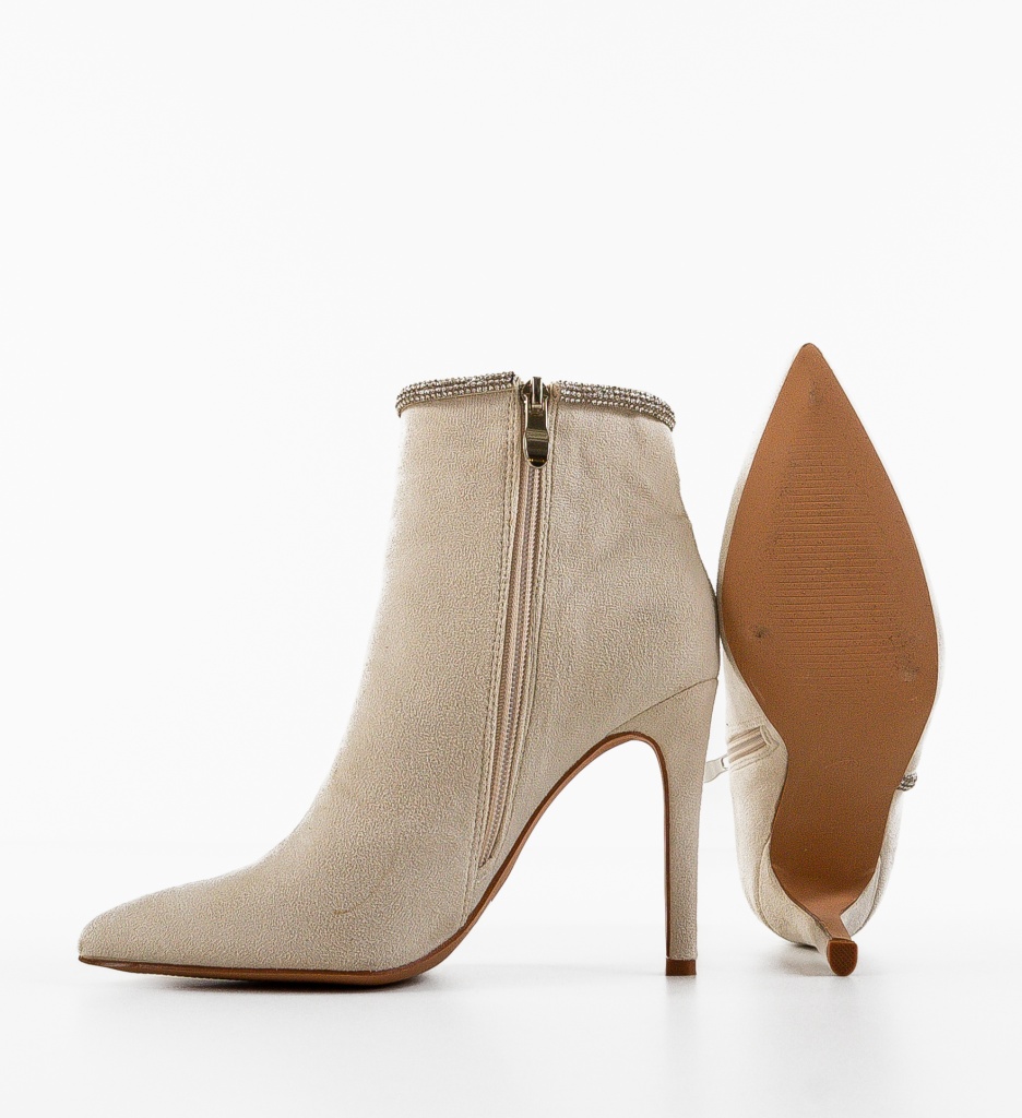 Botine Dama Albe Mwen - Eleganță și Confort - imagine 6