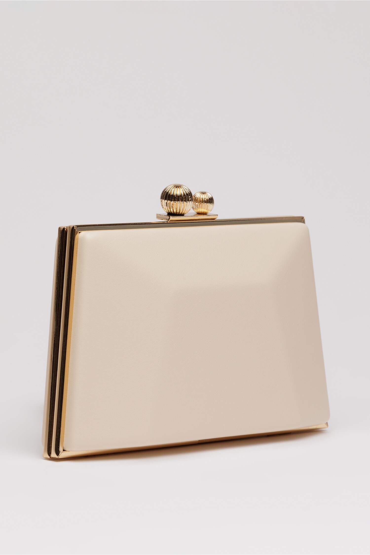 Clutch Elegant Nude Aurie pentru Ocazii Speciale