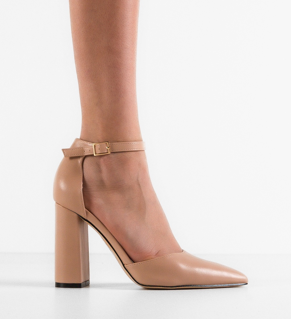 Pantofi Dama Saira Nude | Eleganță la Fiecare Pas - imagine 6