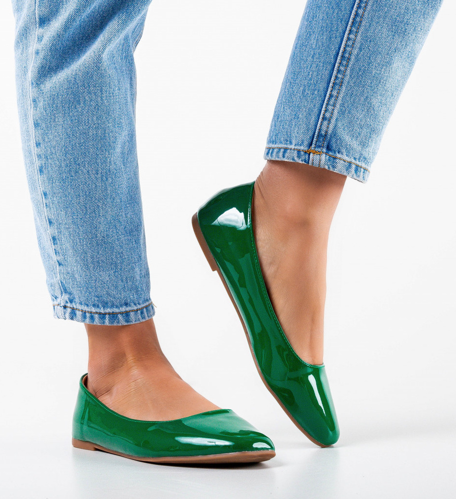 Balerini Verzi Dama | Confort si Stil Casual