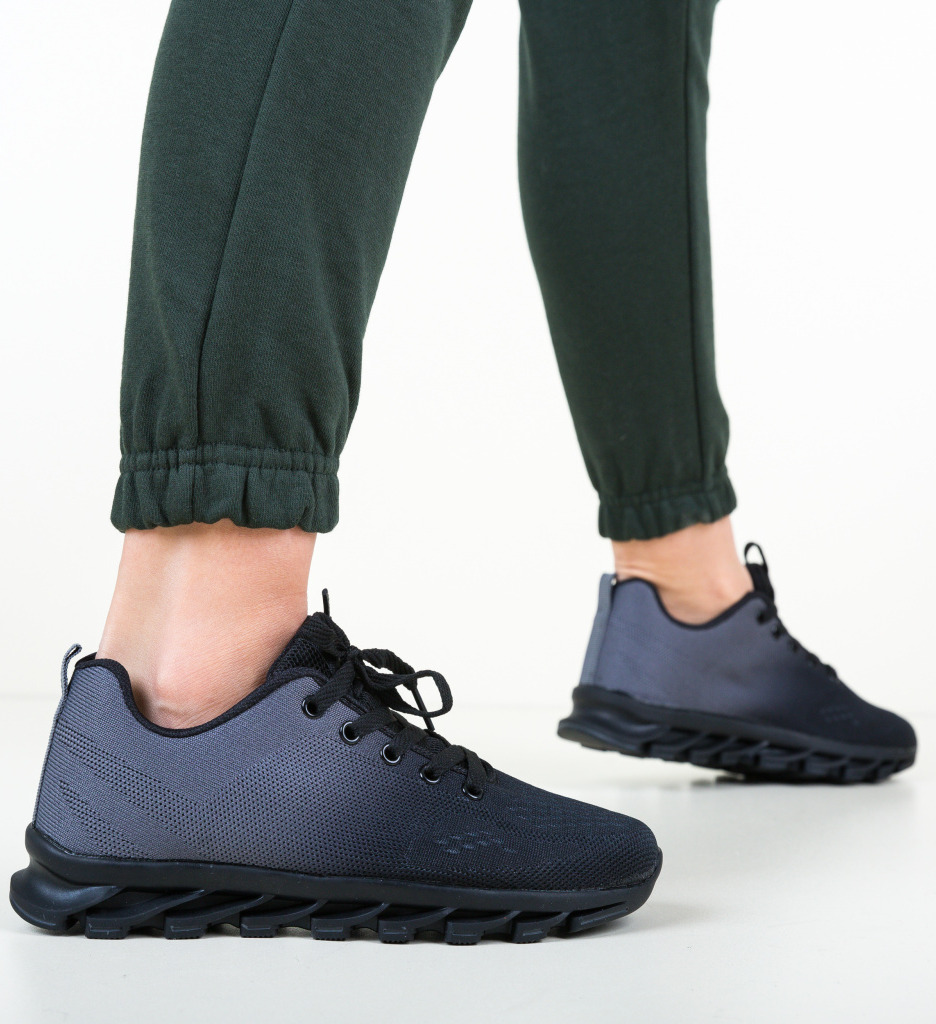 Pantofi Sport Moran Negri - Confort și Stil - imagine 2