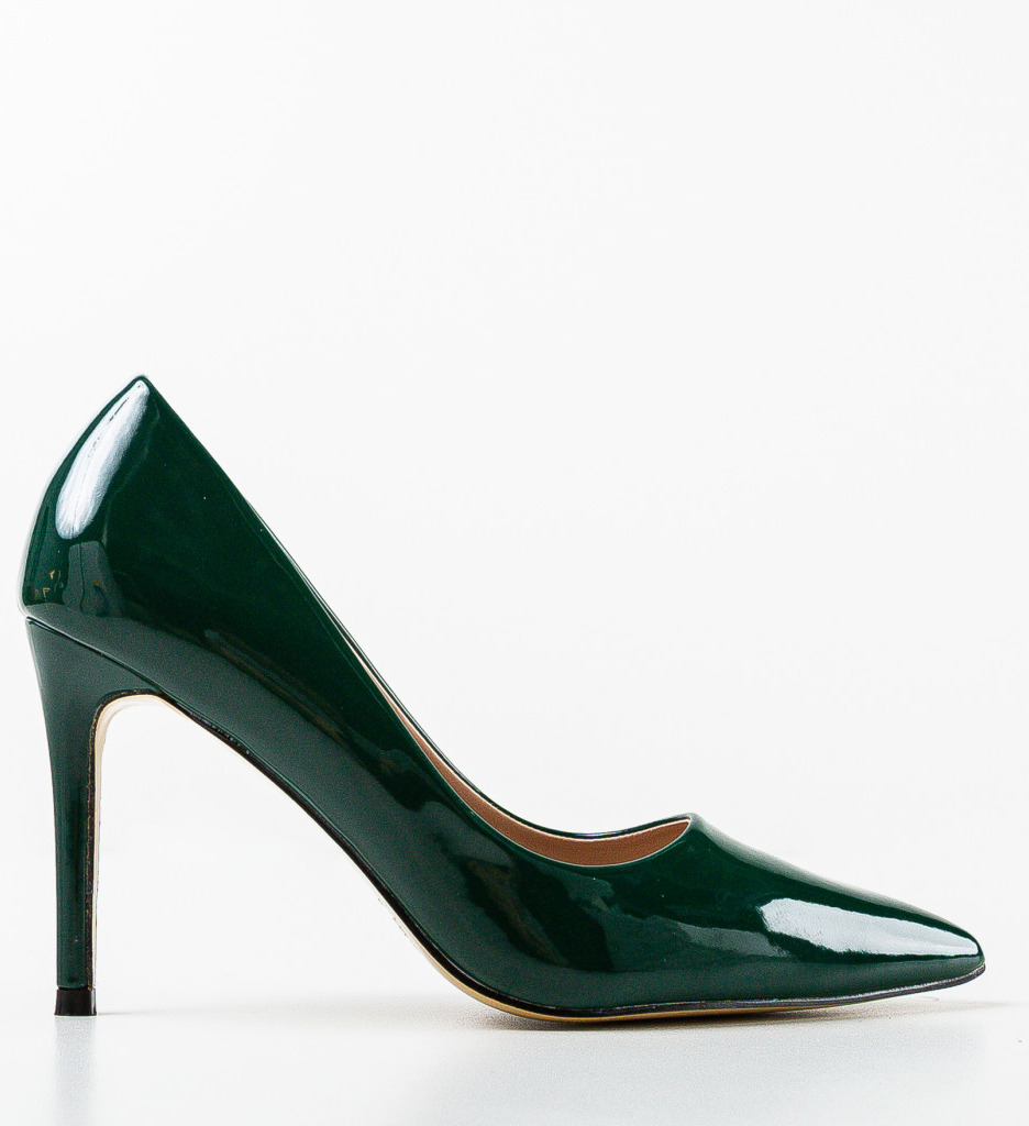 Pantofi Sinead Verzi | Eleganță și Stil - imagine 5