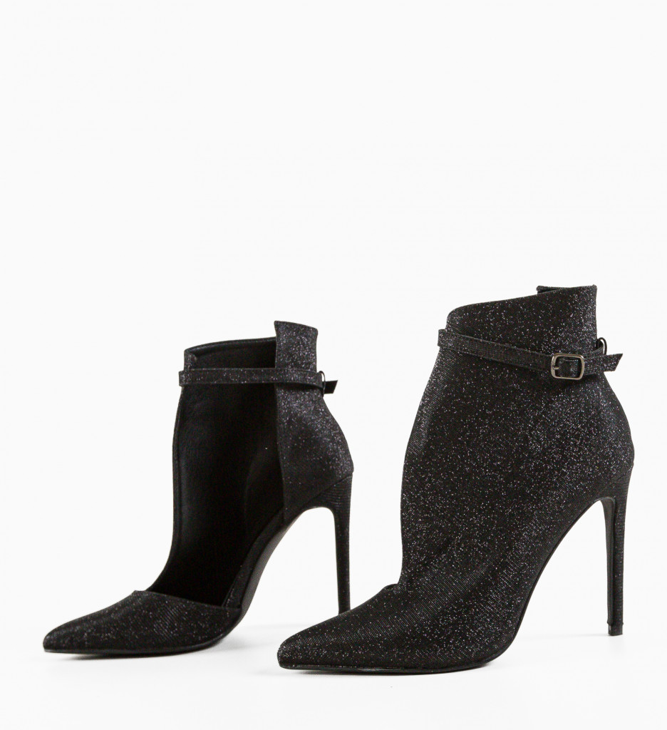 Botine Dama Fleur Negre - Eleganță și Confort - imagine 6