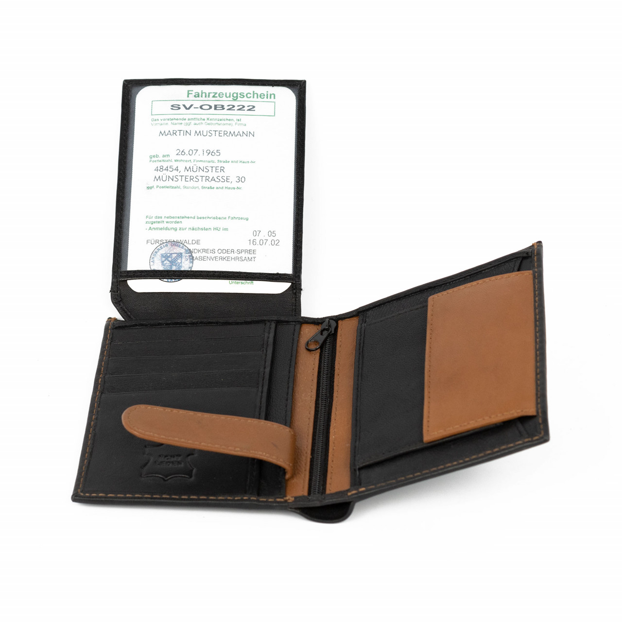 Portofel Barbati Delis din Piele Naturala - imagine 4