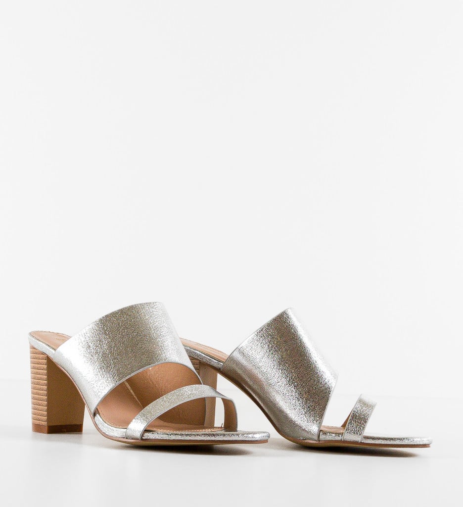Saboti Argintii Eleganti - Stil si Confort - imagine 10