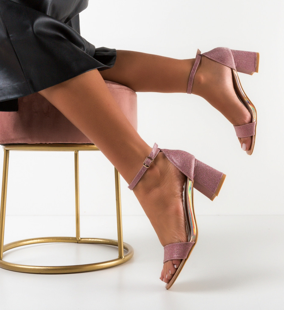 Sandale Parker Roz Elegante cu Toc - imagine 1