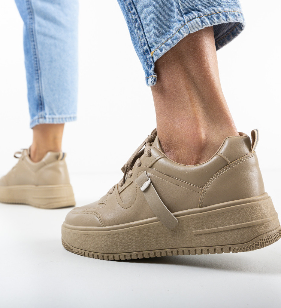 Pantofi Sport Fisire Khaki | Confort și Stil