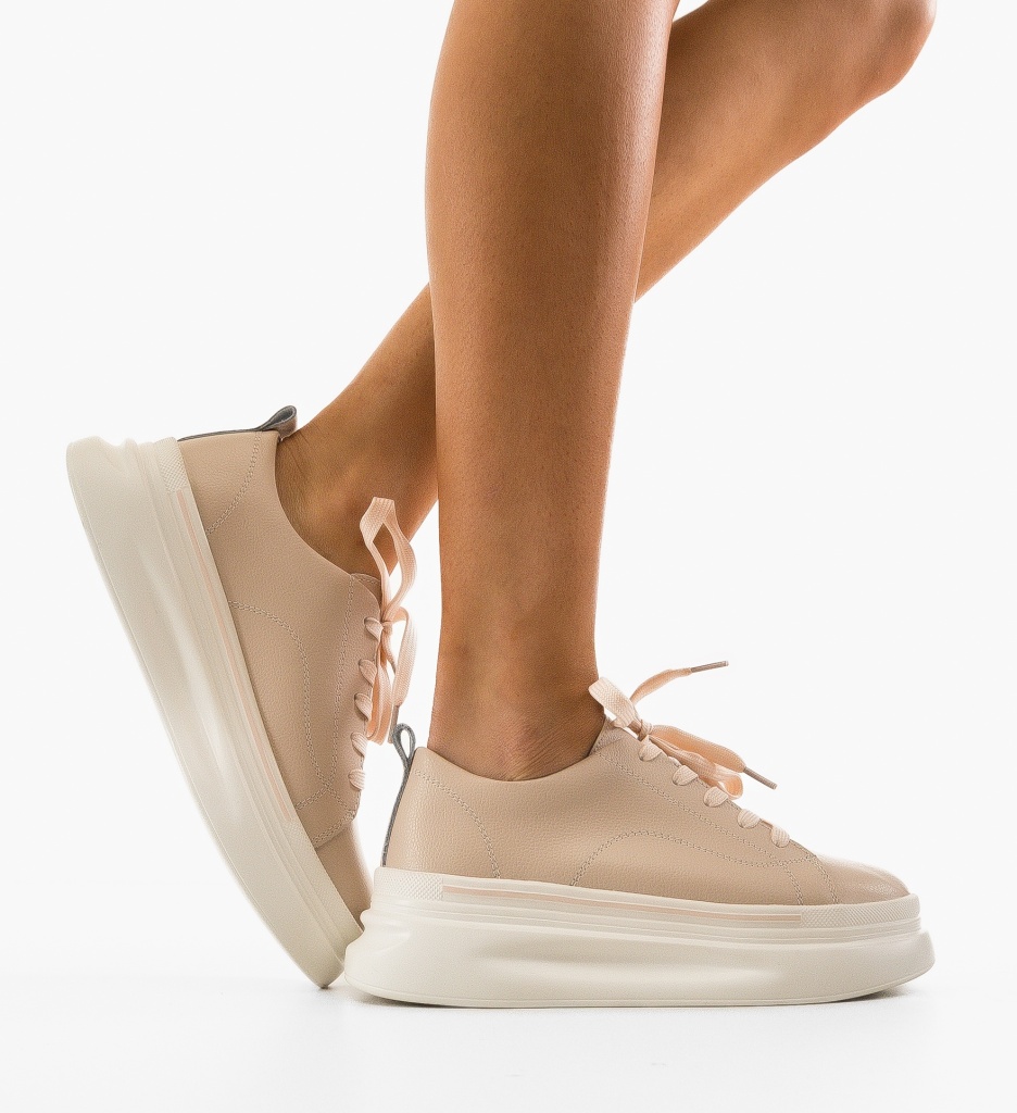 Sneakers Dama Rowna Roz - Confort și Stil Urban