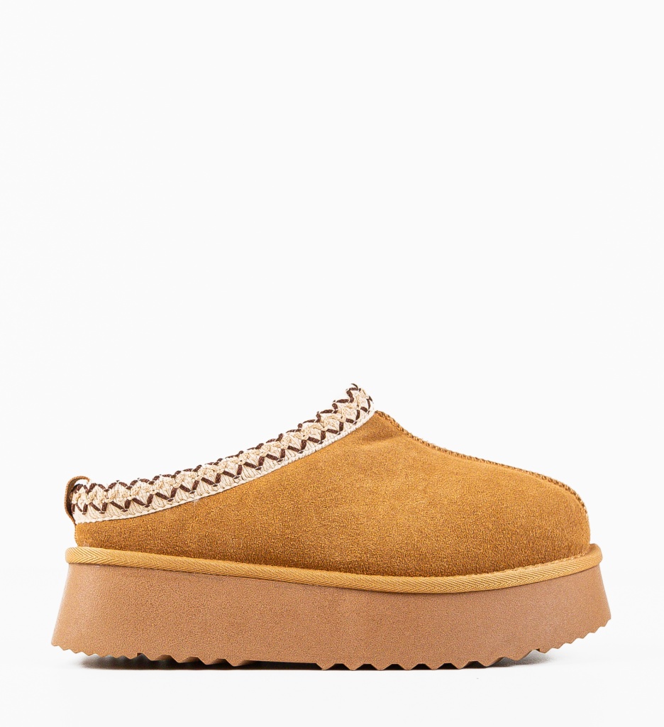 Papuci Ug Barney Khaki - Confort Termic - imagine 4