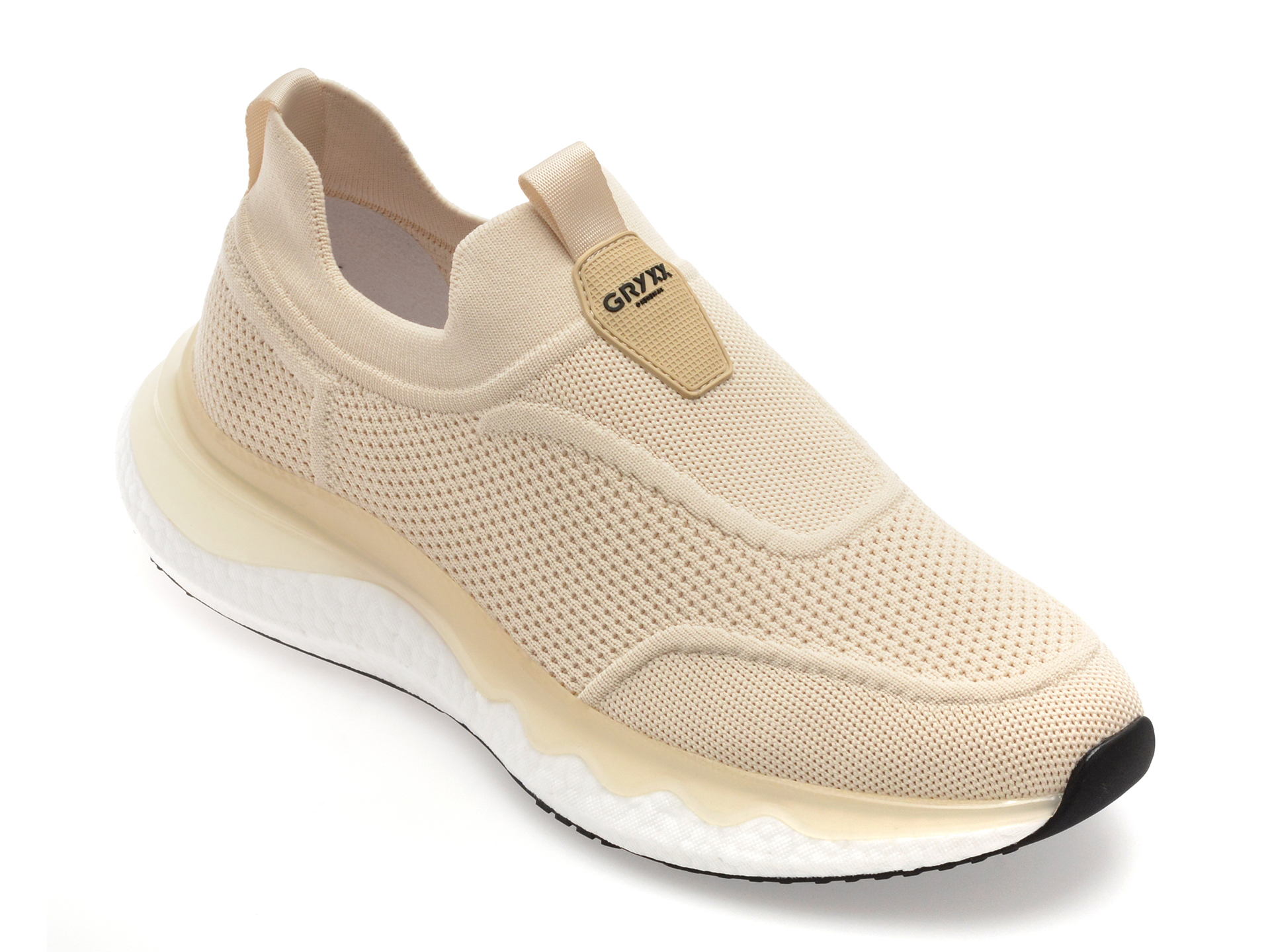 Pantofi GRYXX GT2030 Bej | Confort Maxim Slip-On