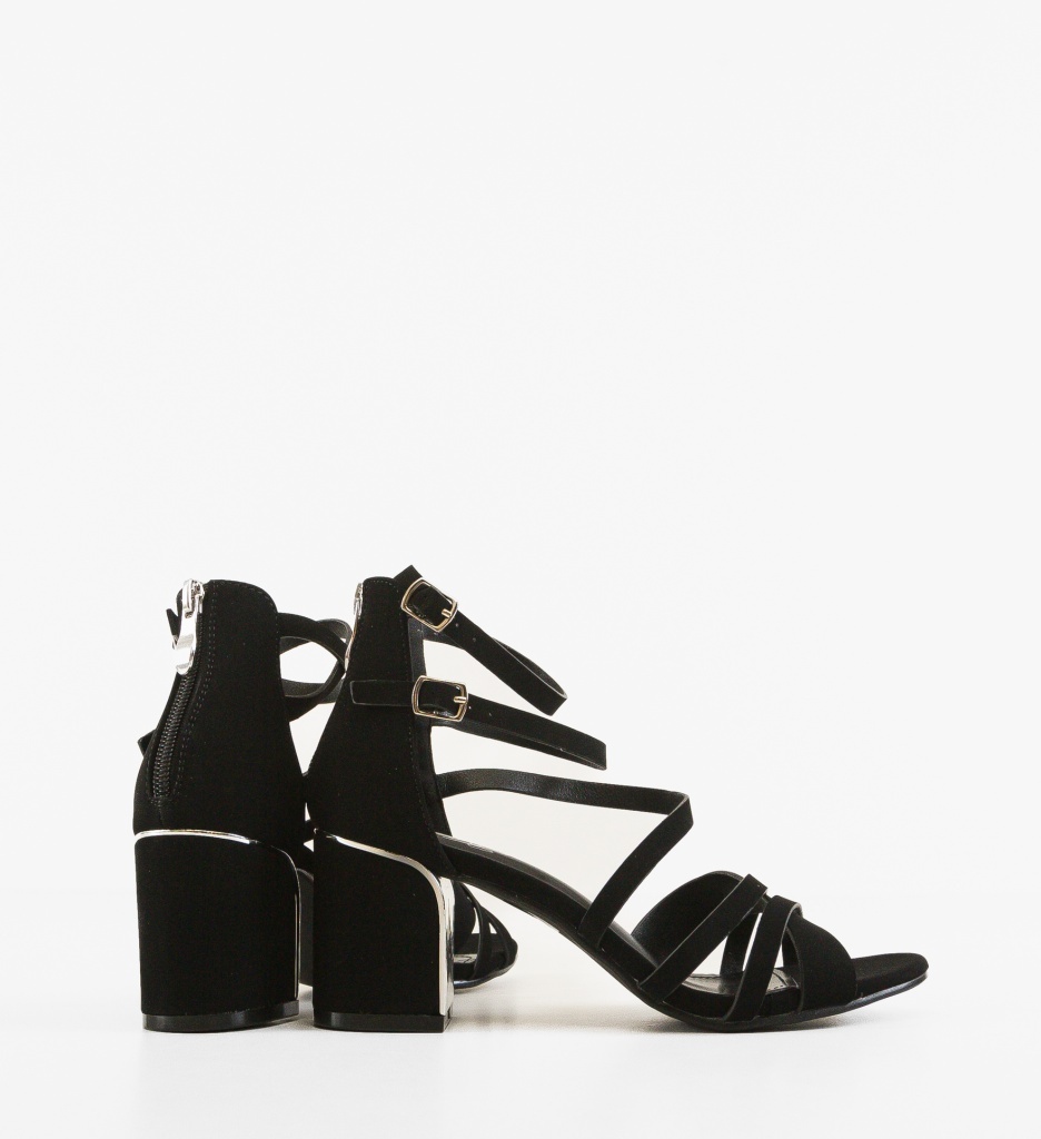 Sandale Norad Negre | Eleganță și Stil - imagine 3