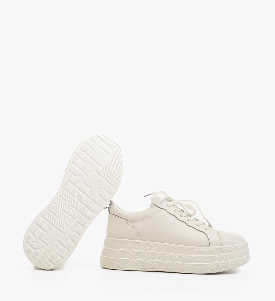 Sneakers Dama Praka Albi - Confort și Stil - imagine 5