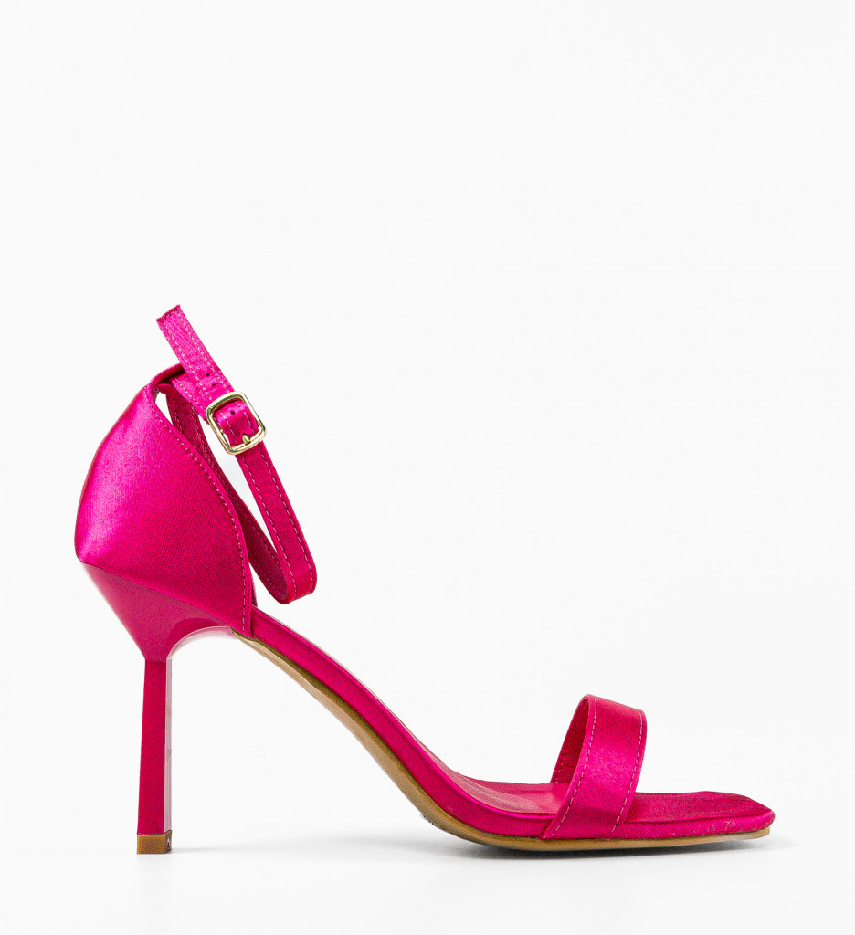 Sandale cu Toc Itumele Fuchsia - Eleganță și Stil - imagine 4