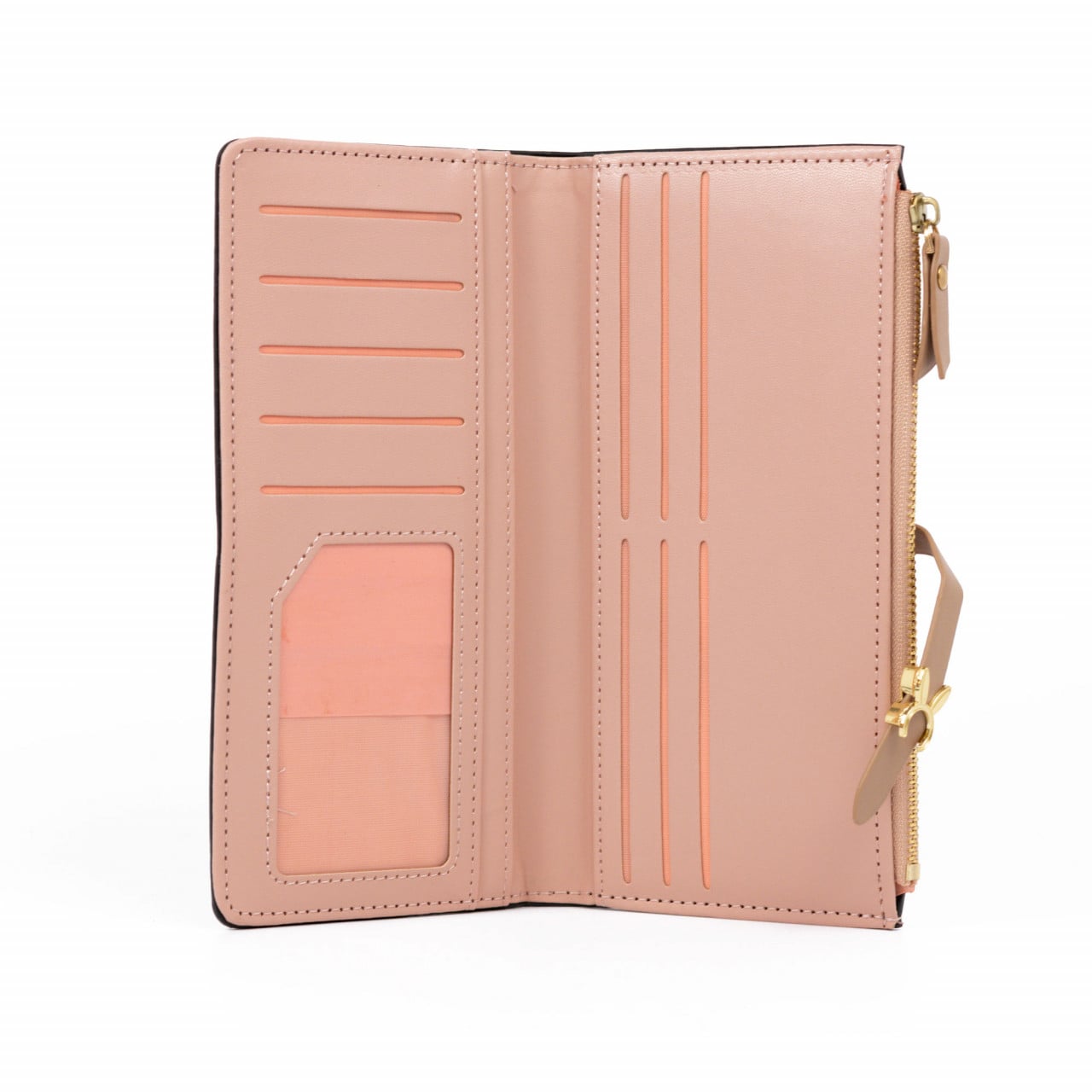 Portofel Dama Pfy Roz, Multifuncțional Mahdi - imagine 4