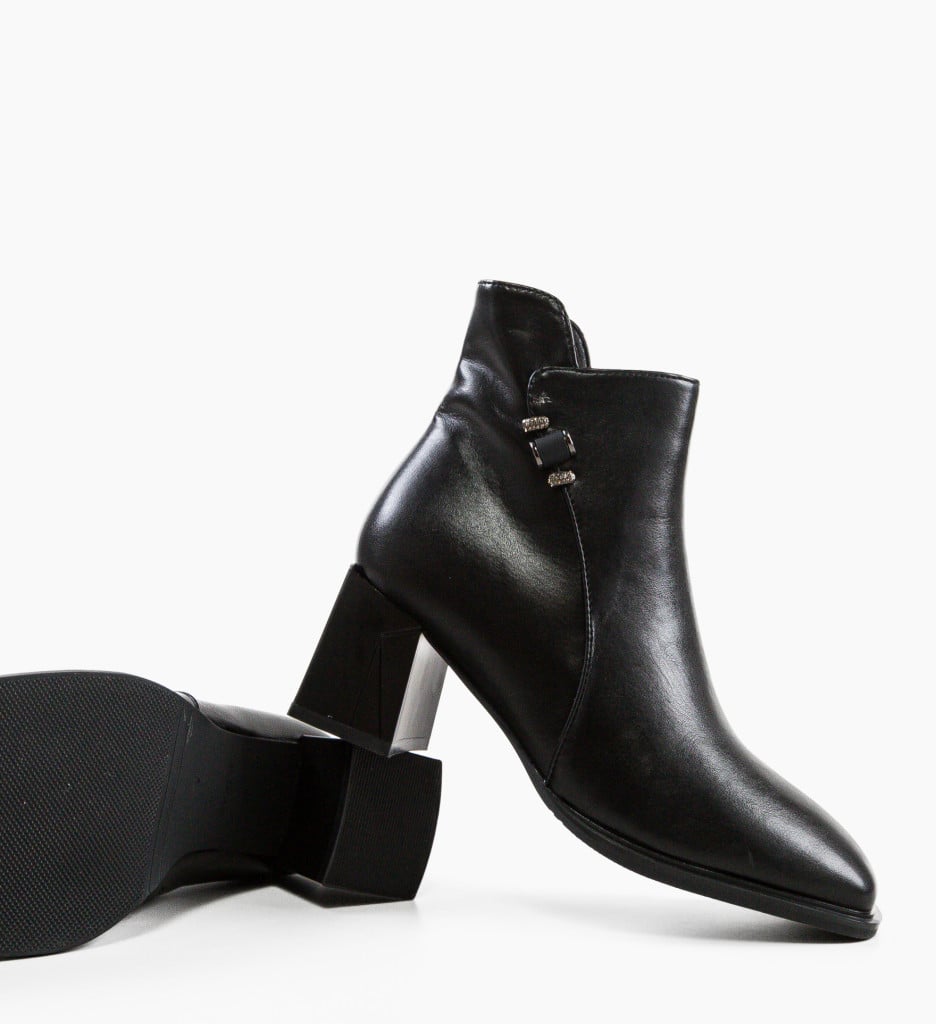 Botine Valbon Negre Depurtat | Confort și Eleganță - imagine 6