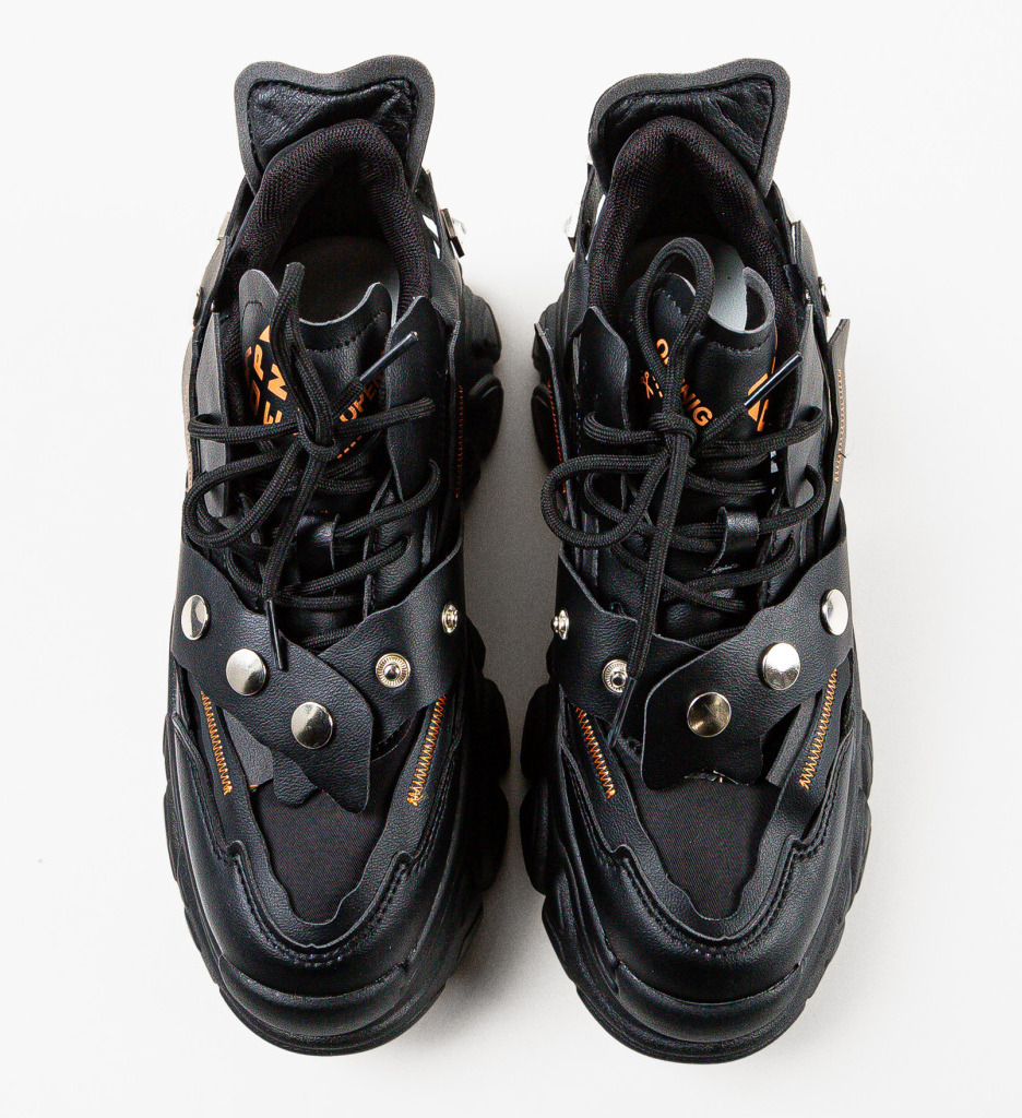 Sneakers dama Opening Negri - Confort & Stil - imagine 7