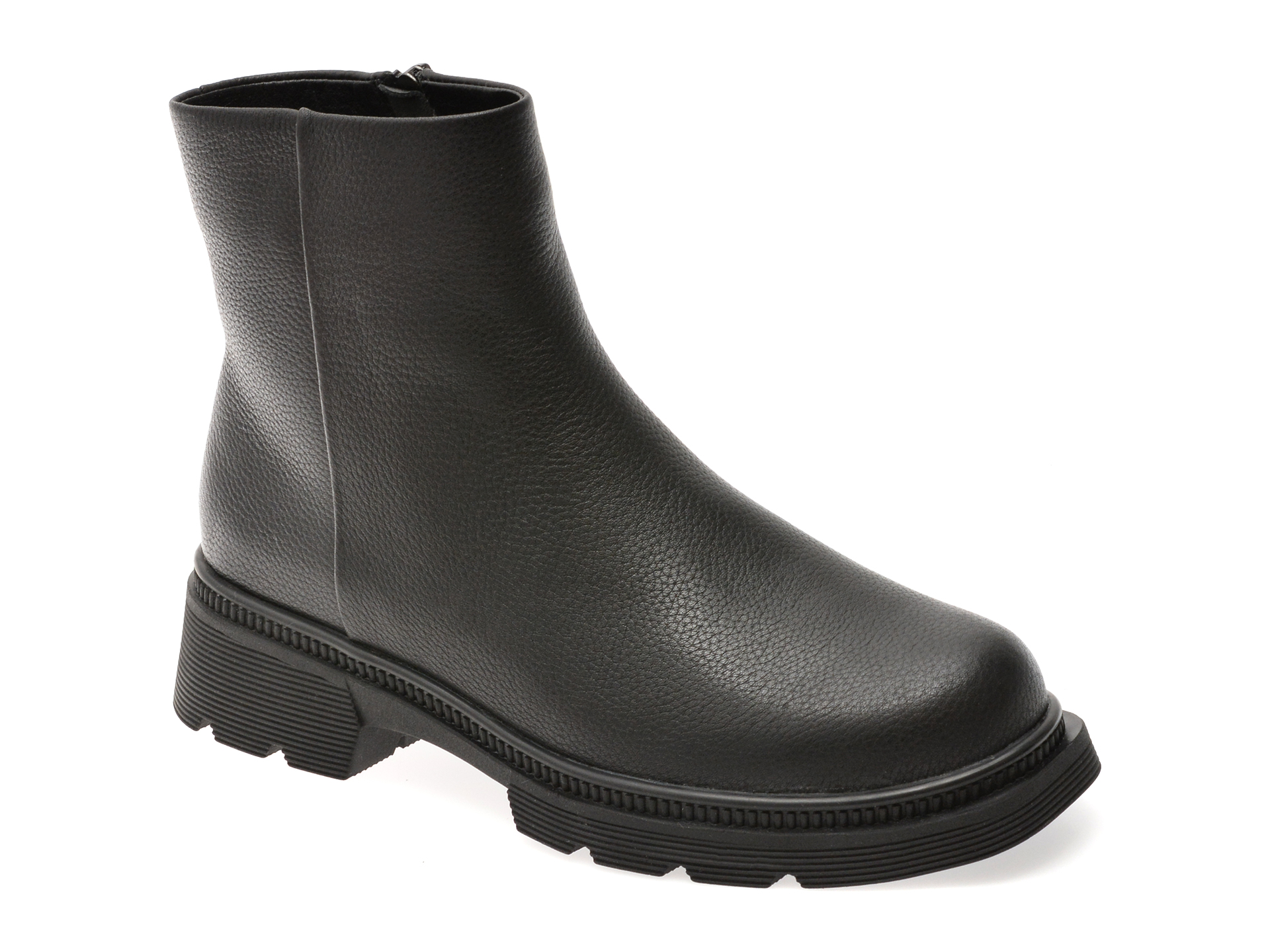 Ghete GRYXX Negre Piele Naturala | Eleganta